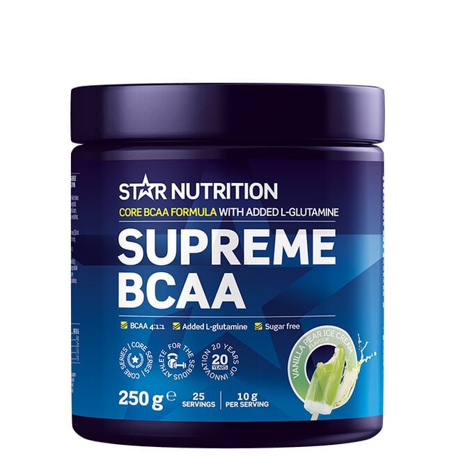 Star nutrition Supreme BCAA pear vanilla ice cream Supreme BCAA Pulver 250 g Vanilla Pear