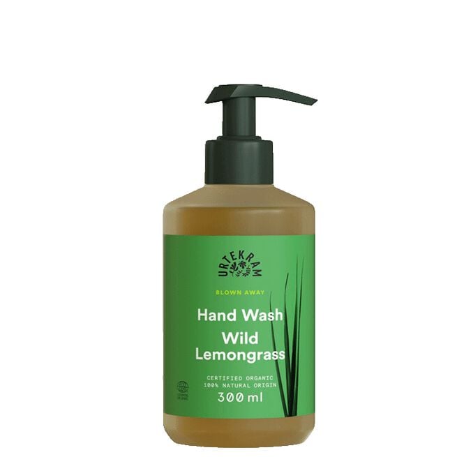 Blown Away Wild Lemongrass Hand Wash, 300 ml Urtekram Wild Lemongrass Handtvål 300 ml