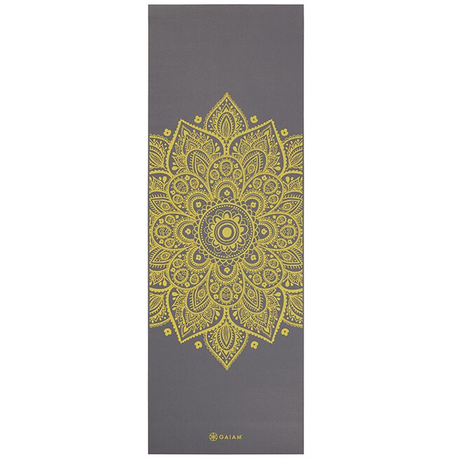 Citron Sundial Yoga Mat 6MM 