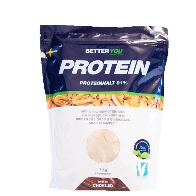 Ärt- och havreprotein, 1 kg Choklad Ärt och Havreprotein 1 kg Choklad