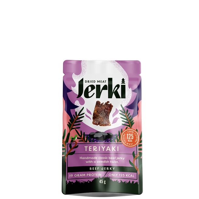 Jerki 45 g Teriyaki Jerki Beef Jerky 45 g Teriyaki