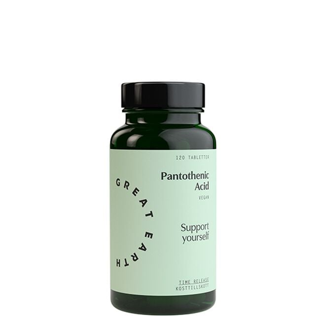 Pantothenic Acid 120 tabletter Pantotensyra Vitamin B5 120 tabletter