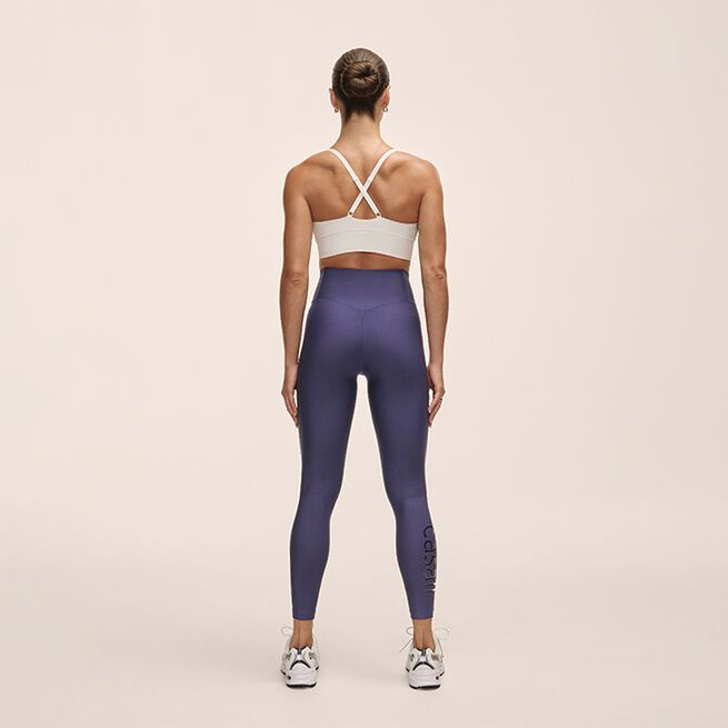 Graphic High Waist Tights, Purple Eclipse, 34  Graphic Träningstights Hög Midja Lila