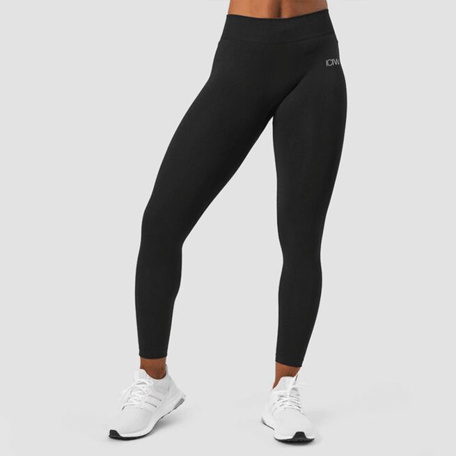 Define Seamless Tights Mid Waist Black Define Seamless Tights Mid Waist, Black