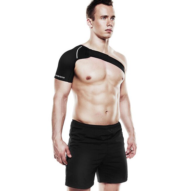 QD Shoulder Support, Right, 3mm, Black, S  QD Axelstöd Höger 3mm Svart