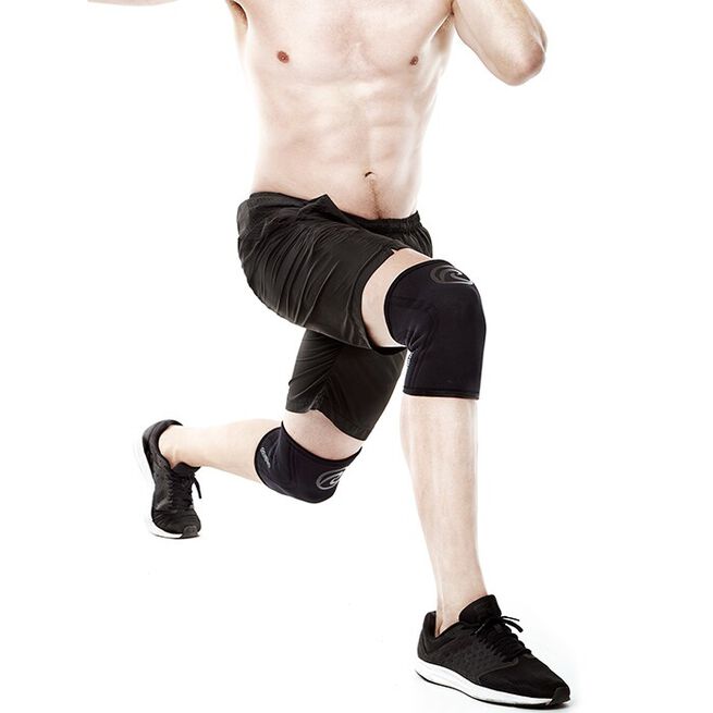 RX Knee Sleeve, 5mm, Carbon Black, L  RX Knäskydd 5mm Carbon Black