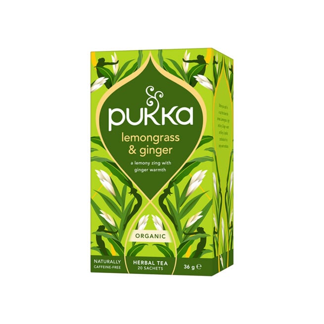 Pukka Örtte Lemongrass & Ginger EKO 20 st Örtte EKO 20 st Lemongrass & Ginger