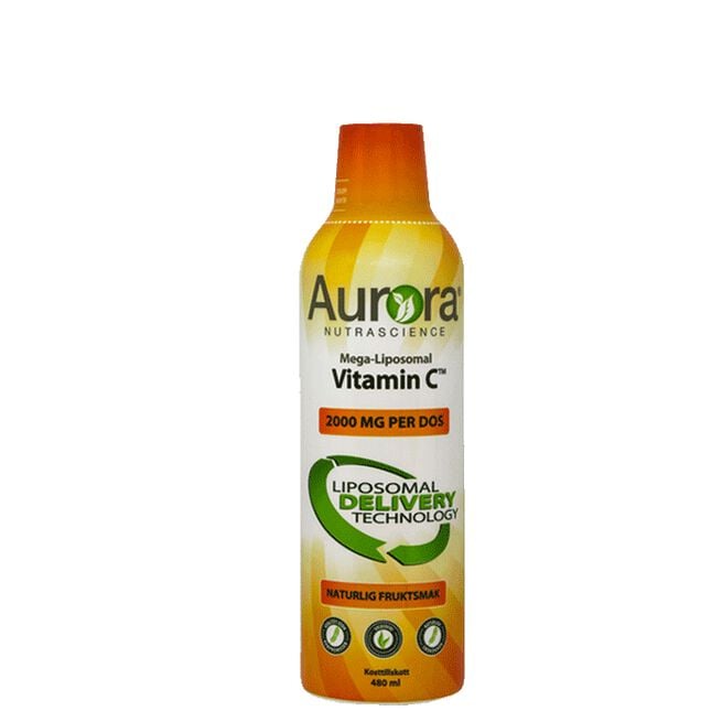 Aurora Mega Liposomal C, 480 ml Mega Liposomal C-vitamin 480 ml