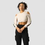 ICANIWILL Stance Cropped Long Sleeve Beige