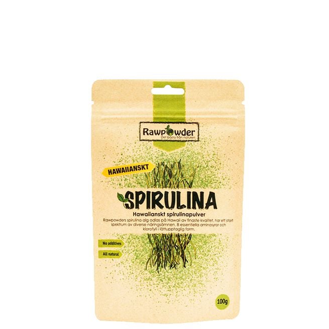 Hawaiianskt Spirulinapulver 100 g Hawaiianskt Spirulinapulver 100 g