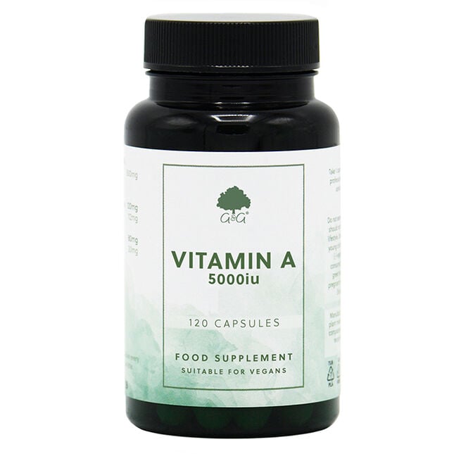 Vitamin A 5000iu 120 kapslar Vitamin A 5000iu 120 kapslar