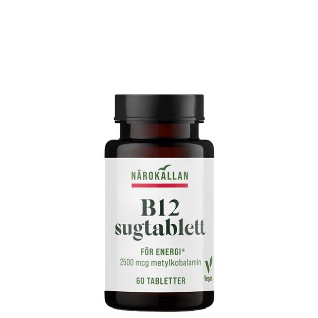 Närokällan B12 sugtablett, 60 tabletter B12 60 sugtabletter
