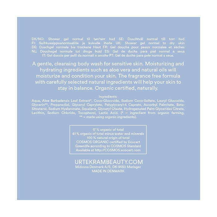 Parfymfri Duschtv&aring;l 500 ml