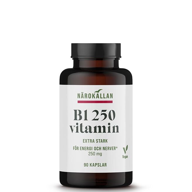 B1 250 mg 90 kapslar B1 250 mg 90 kapslar