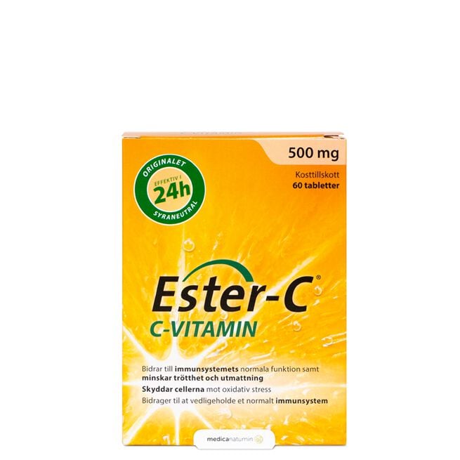 Ester-C 500 mg 60 tabletter C-Vitamin 500 mg 60 tabletter