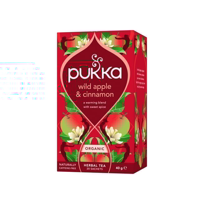 Pukka Örtte Wild Apple & Cinnamon EKO 20 st Örtte EKO 20 st Wild Apple & Cinnamon