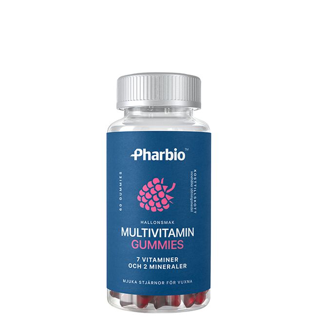 Pharbio Multivitamin Gummies 60 tuggkapslar