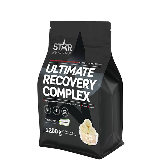 Star nutrition Uötimate recovery Vanilla ice Cream Ultimate Recovery Complex Gainer 1,2 kg Vanilla Ice Cream