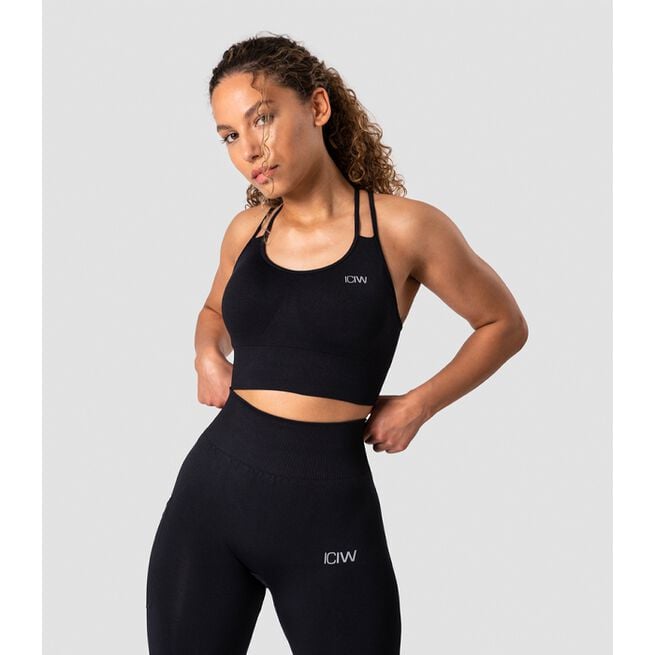 Define Seamless Sports Bra, Black, L Define Seamless Sports Bra Svart