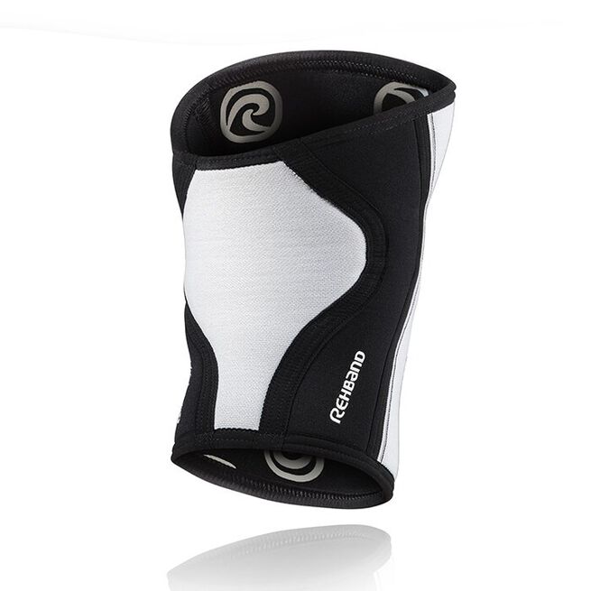 RX Knee Sleeve, 5mm, White/Black, S 