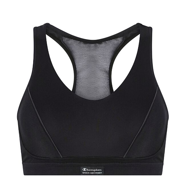 Pump Padded Sports Bra, Black, 75D Pump Padded Sports Bra Svart