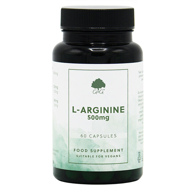 L-Arginine 500mg 60 kapslar L-Arginine 500mg 60 kapslar