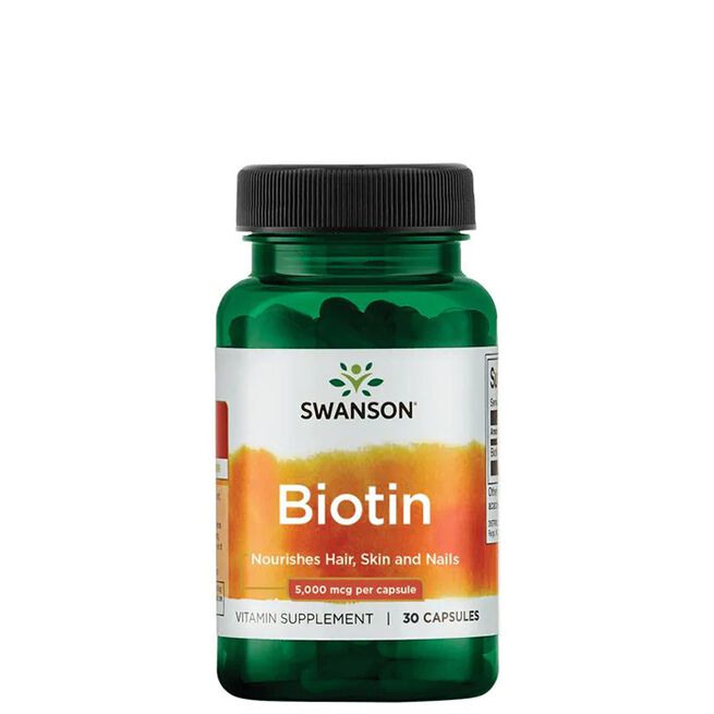 Biotin 5000 mcg 30 kapslar Biotin 5000 mcg 30 kapslar