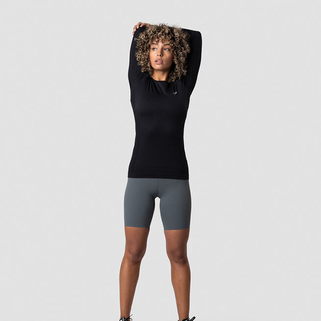 Everyday Seamless LS, Black, L  Everyday Seamless LS, Black
