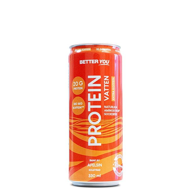 Proteinvatten Koffein Apelsin 330 ml Proteinvatten Koffein Apelsin 330 ml