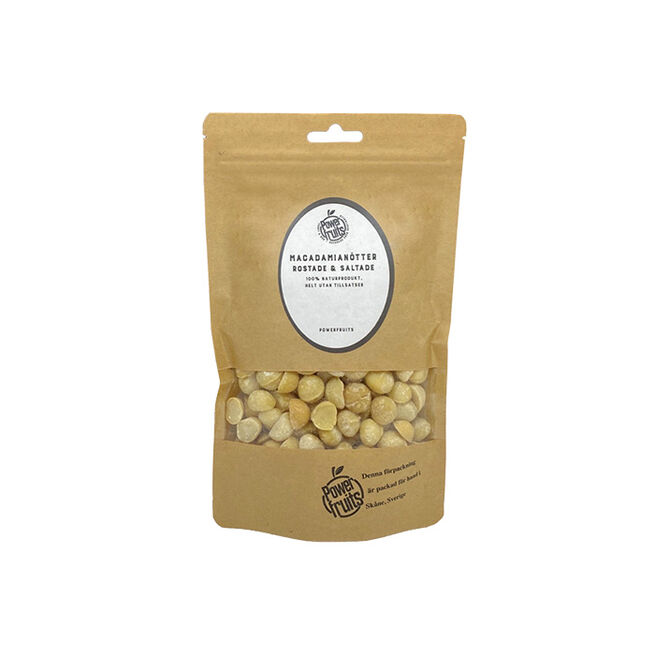Rostade & Saltade Macadamianötter 250 g Rostade & Saltade Macadamianötter 250 g