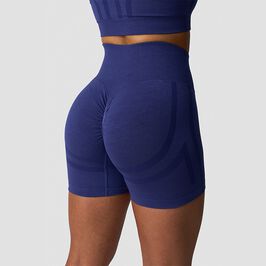 Rush Seamless Shorts, Dark Slate Blue Melange, L  Rush Seamless Shorts Mörkblå