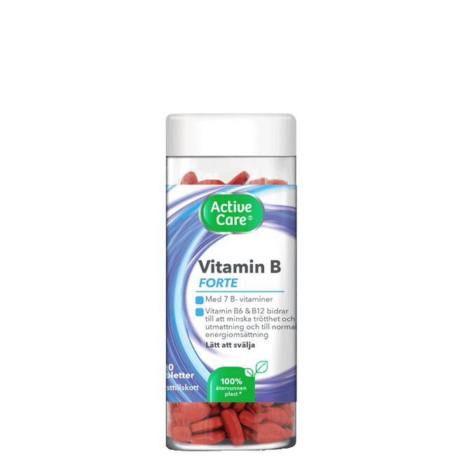 Active Care Vitamin B Forte, 200 tabletter 