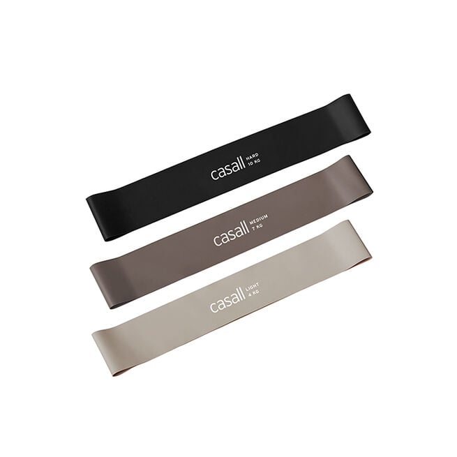 Casall Rubber Bands 3pack, Cashmere Selection Gummiband 3-pack Beige