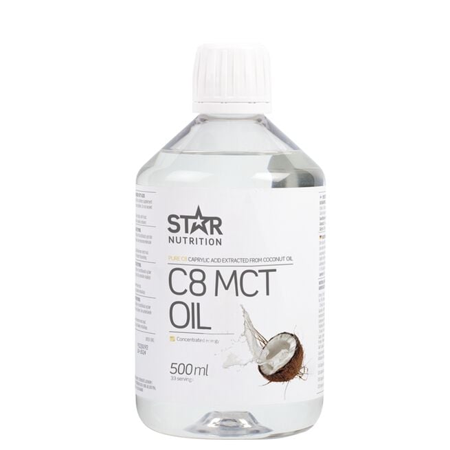 C8 MCT Oil, 500 ml C8 MCT Olja 500 ml