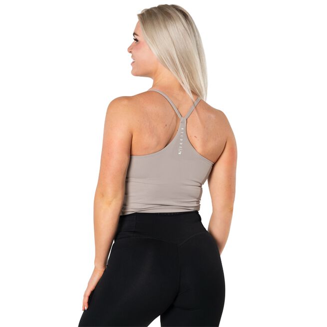Relode Core Singlet Top, Beige Relode Core Singlet Top, Beige