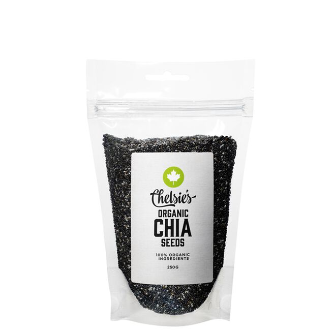 Chelsie's Organic Chia Seeds, 250 g 