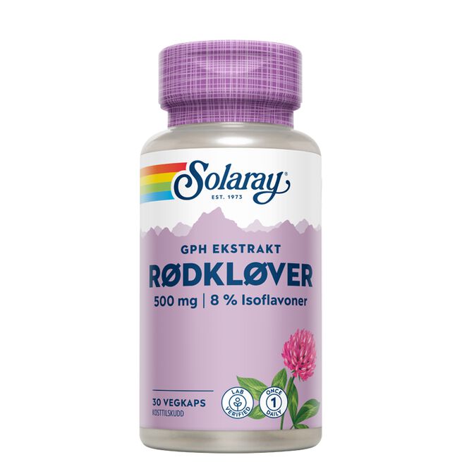 Solaray Rödklöver 30 kapslar Rödklöver 30 kapslar