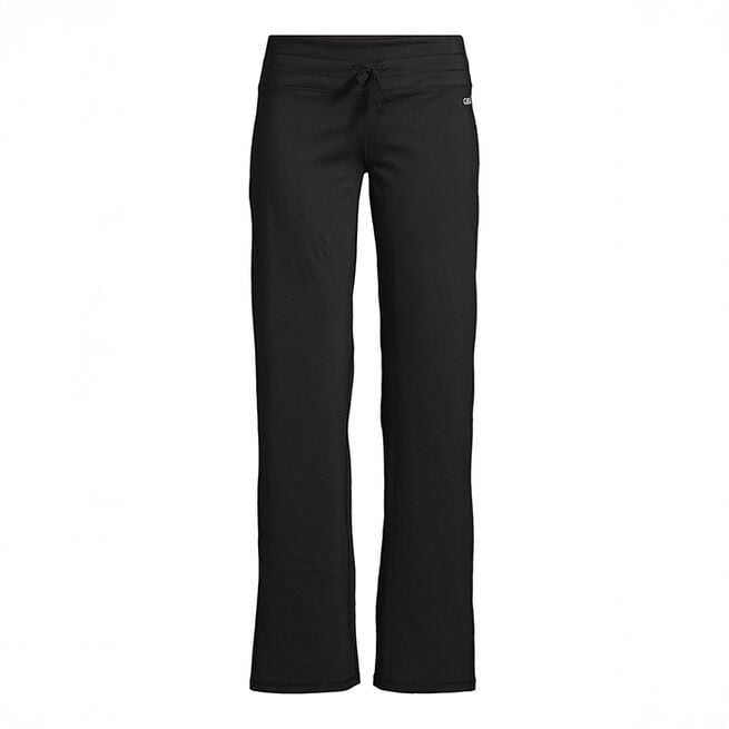 Jersey Straight Pant, Black, XS Jersey Träningsbyxa Svart
