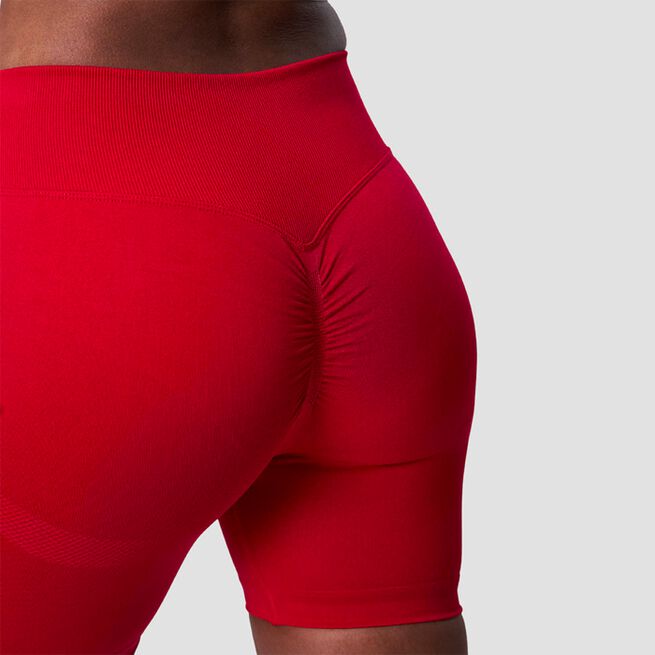 ICANIWILL Scrunch Seamless Shorts Deep Red