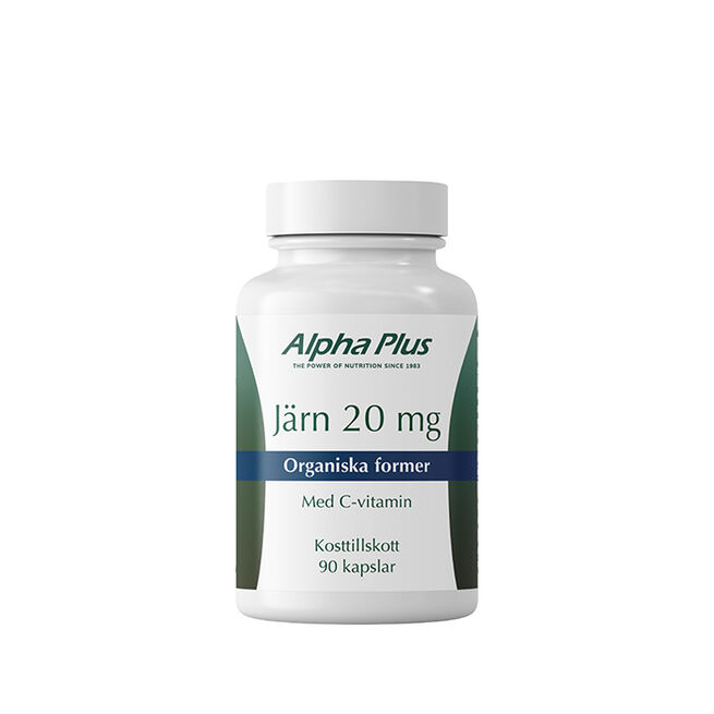 Järn 20 mg 90 kapslar Järn 20 mg 90 kapslar