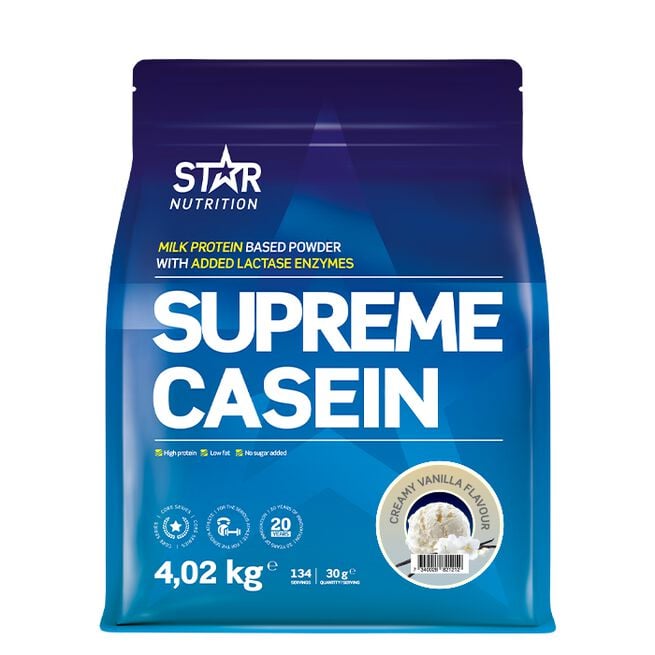 Supreme Casein 4020g Creamy Vanilla Supreme Kasein 4020 g Creamy Vanilla