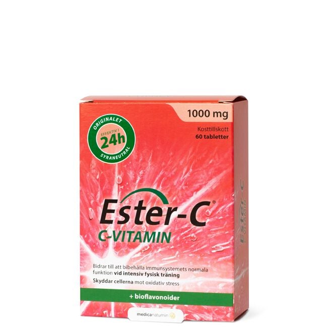Ester C C-Vitamin 1000mg C-Vitamin 1000 mg 60 tabletter
