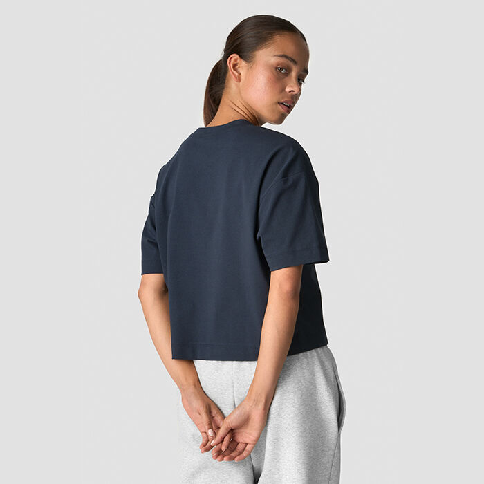 Everyday Cropped T-shirt Bl&aring;