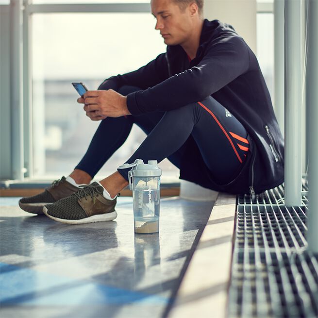 SmartShake Original2Go One 800ml, Mist Gray (New)  Smartshake Original2Go One 800 ml