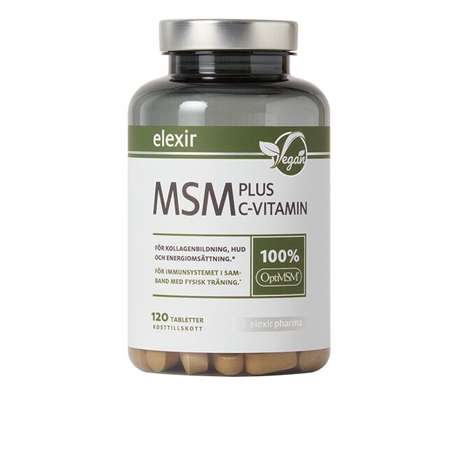 MSM C Vitamin 120 tabletter