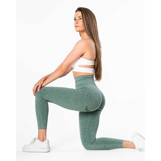 Relode Echo Seamless Tights, Teal Grön, M  Echo Seamless Tights Turkos
