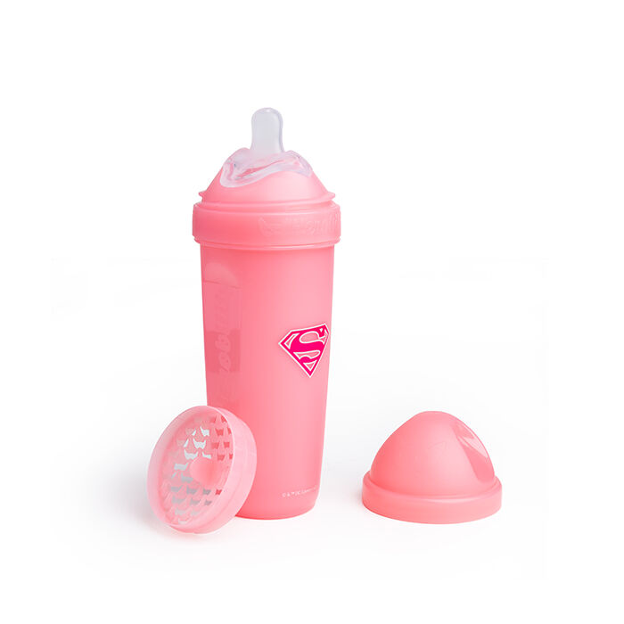 Nappflaska 340 ml Supergirl