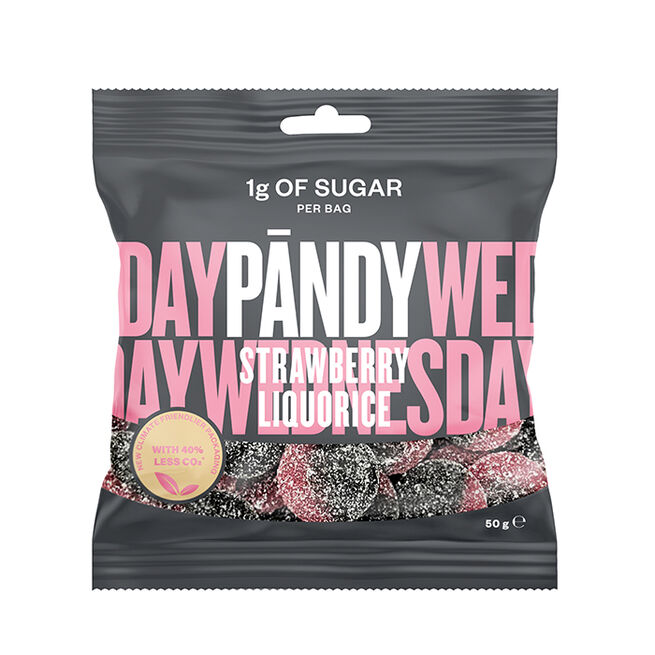 Pändy Candy 50 g Strawberry/Liquorice Pändy Candy 50 g Strawberry/Liquorice by Klara,