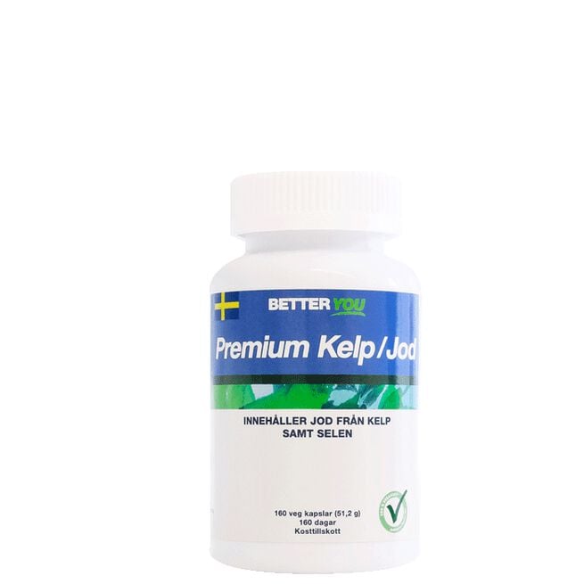 Premium Kelp/Jod, 160 kapslar Better You Premium Kelp/Jod 160 Kapslar