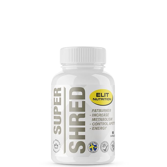 Super Shred, 90 caps Super Shred Fettförbrännare 90 Kapslar